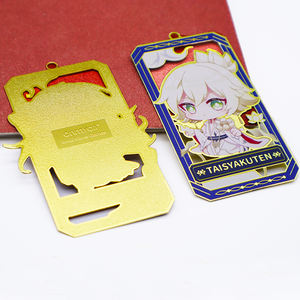 Caldo di vendita animale 3D metallo segnalibri con catena unico gioco di articoli di cancelleria regalo segnalibro dorato forato per gli amanti del libro - Product Image 4