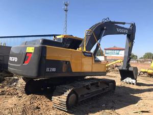 รถขุดตีนตะขาบ Volvo 21 ตัน รุ่น EC210D มือสอง สภาพดี เครื่องจักรก่อสร้าง กระบอกไฮดรอลิก เครื่องยนต์ มอเตอร์ ครบชุด - Product Image 3