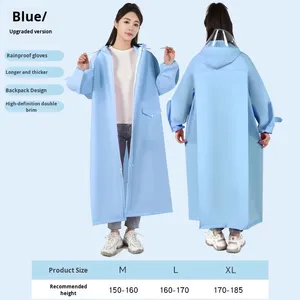 Imperméable EVA personnalisé pour garçons avec motif logo, une pièce, pour le cyclisme, la <span class=keywords><strong>moto</strong></span>/électromobile, <span class=keywords><strong>protection</strong></span> contre les fortes pluies - Product Image 6