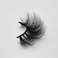 HITOMI B854A-25 D Modèle Cils en Faux Vison Faits Main 25mm 20mm Vente en Gros Étiquette Privée Boîte d'Emballage Personnalisée