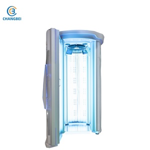 Máquina de Bronceado Vertical de Cuerpo Completo CHANGBEI Cosmedico con Luz Azul de Alta Calidad, Dispositivo de Bronceado Rápido para Uso Doméstico y en Salones de Belleza - Product Image 3
