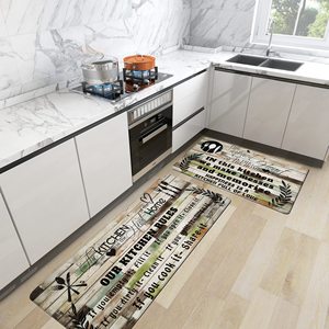 Tapis de sol de cuisine à prix avantageux, vente chaude, imprimé en 3D, absorbant l'eau, antidérapant, tapis de salle à manger, tapis et carpettes modernes - Product Image 1
