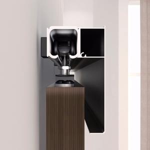 Quincaillerie de porte coulissante en aluminium RS80 pour portes en bois, fabricant Ningbo Tengyu - Product Image 2