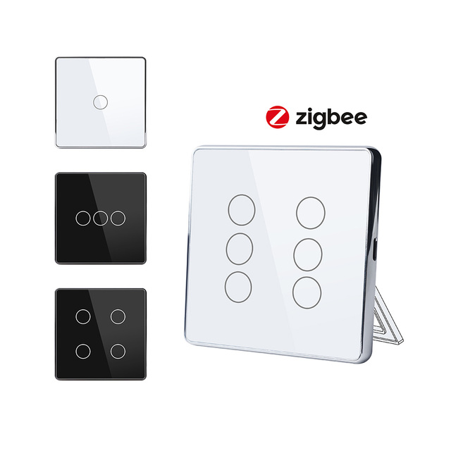 Tuya Smart Wireless Zigbee Scene Switch Wall Panel Remote Control Switch for Smart Home