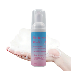 Espuma Limpiadora Íntima de Lujo con Ácido Bórico Yoni, Limpiador Corporal Yoni de Marca Privada, Limpiador Yoni con pH Equilibrado, Limpiador Yoni con Menta - Product Image 1