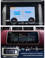 Navegador GPS con Pantalla Táctil Curva Abatible de 12.3 Pulgadas para Land Rover Vogue 2013-2017, Android 13, 8 Núcleos, CarPlay, DSP