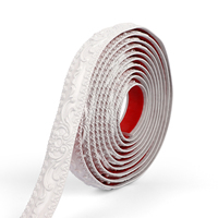 PVC Dapat Ditekuk Fleksibel PVC Fleksibel Molding Trim Merekat Sendiri Hiasan Dinding Langit-langit Putih untuk Pintu Mebel Lemari Baju Atas