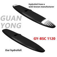 GY-BSC1120/1060/970/890/810/740 en fibre de carbone aile avant hydroptère planche de surf planche de pompage planche de surf Sports nautiques hydroptère