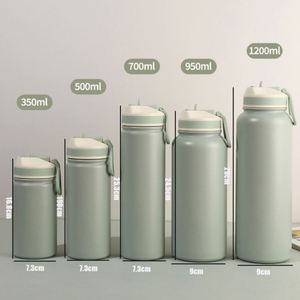 Bouteille d'eau isotherme sport en acier inoxydable avec logo personnalisé, revêtement poudré, 12oz, 17oz, 22oz, 32oz, 40oz - Product Image 3