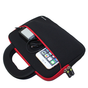 Custom Eco-Friendly Soft Neoprene <span class=keywords><strong>Laptop</strong></span> Sleeve Modern Casual Daily Tablet PC Computer <span class=keywords><strong>Bag</strong></span> com Alça para a Escola - Product Image 6