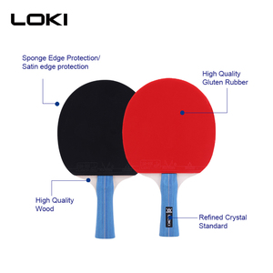 9 raquettes de Tennis de Table professionnelles, ensemble Portable de Sport, Ping-Pong, avec sac - Product Image 2