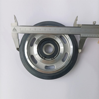 Roue de guidage haute vitesse pour ascenseur 125x22x6303 Surface de travail 7 pour assemblage Ensemble complet RG3S-D125 Pièces de rechange pour ascenseur