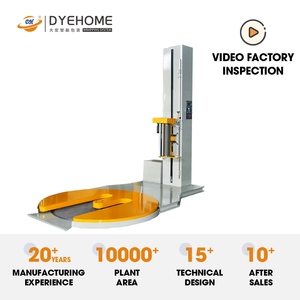 Automatic Customized Packing Size M Type Turntable Pallet Wrapping Machine M Type Pallet Wrapping Machine - Product Image 2