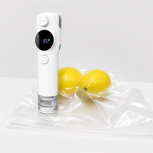 Scelleuse alimentaire portative 2 en 1 avec pompe à <span class=keywords><strong>vide</strong></span> et fonction de thermoscellage, rechargeable par USB, utilisation en extérieur, grande capacité - Product Image 1