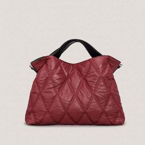 Muestra Gratis, Bolso de Mano Acolchado con Diseño de Diamantes, Bolso de Mano de Lujo para Mujer, Bolsos Grandes - Product Image 4