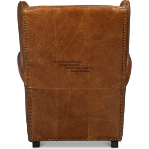 उत्तरी यूरोपीय और अमेरिकी शैली की शैली का तेल मोम कोघड़े एकल सीट सोफे कुर्सी कुर्सी कुर्सी फर्नीचर - Product Image 5