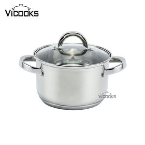 Casserole en acier inoxydable <span class=keywords><strong>à</strong></span> prix avantageux, grande marmite <span class=keywords><strong>à</strong></span> soupe <span class=keywords><strong>pour</strong></span> <span class=keywords><strong>plaque</strong></span> <span class=keywords><strong>à</strong></span> <span class=keywords><strong>induction</strong></span> - Product Image 1