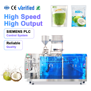 Máquina Automática de Llenado y Sellado de Líquidos, Máquina Empacadora de Bolsas Doypack para Jugo de Coco y Jugo de Manzana - Product Image 1