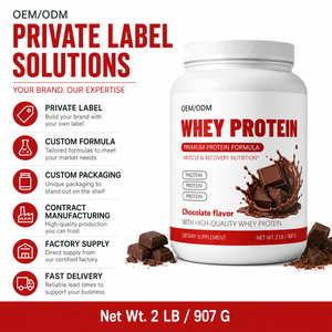 Poudre de chocolat riche en protéines avec concentré et isolat de lactosérum, 30g par portion, formule nutritionnelle – Fournisseur d'usine - Product Image 1