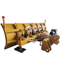 Lame de charrue à neige hydraulique à déclenchement par ressort, robuste, pour l'élimination de la neige sur route, idéale pour l'entretien hivernal municipal