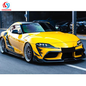 Honghang usine en gros 2 pièces/ensemble évents de pare-chocs avant en Fiber de carbone sèche adaptés pour Toyota <span class=keywords><strong>Supra</strong></span> GR A90 A91 <span class=keywords><strong>MK5</strong></span> 2020-2023 - Product Image 4