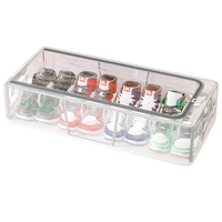 Bacs de rangement en plastique Scarpiera Étagère à chaussures Solutions d'organisation incluant l'organisateur espagnol de Zapatos 1 Pack