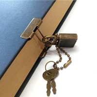 Journal intime avec serrure à combinaison a4 a5, couverture personnalisée, journal intime avec serrure