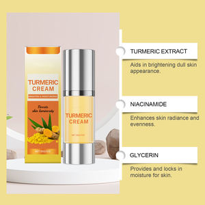 Crema Facial Hidratante y Aclarante de Cúrcuma Personalizada Más Vendida, Crema Facial Humectante y Blanqueadora - Product Image 3