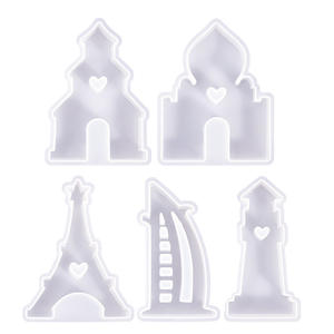Construcción aromaterapia vela Torre <span class=keywords><strong>Castillo</strong></span> vela faro casa yeso péndulo Decoración - Product Image 6