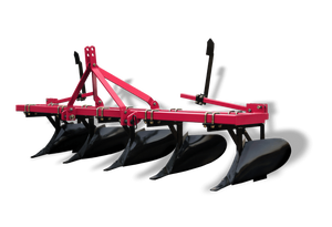 Surcador de 3 Surcos Montado en Tractor Worldtrac con Enganche de 3 Puntos, Aireación del Suelo y Gestión de Agua Mejoradas, Modelo WT-FR3 - Product Image 2