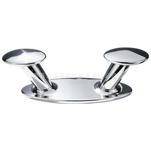 Bolardo de Acero Inoxidable 316 Brillante de 6/8/10/12 Pulgadas, Herraje Marino Tipo Cuerno de Carnero para Amarre de Embarcaciones - Product Image 1
