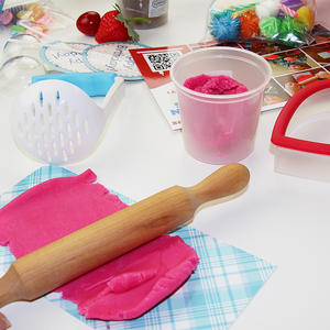 Kit de pâte à <span class=keywords><strong>modeler</strong></span> DIY non toxique, jeu de simulation de <span class=keywords><strong>cuisine</strong></span> créative pour enfants, pâte alimentaire colorée, ensemble de pâtisserie - Product Image 2
