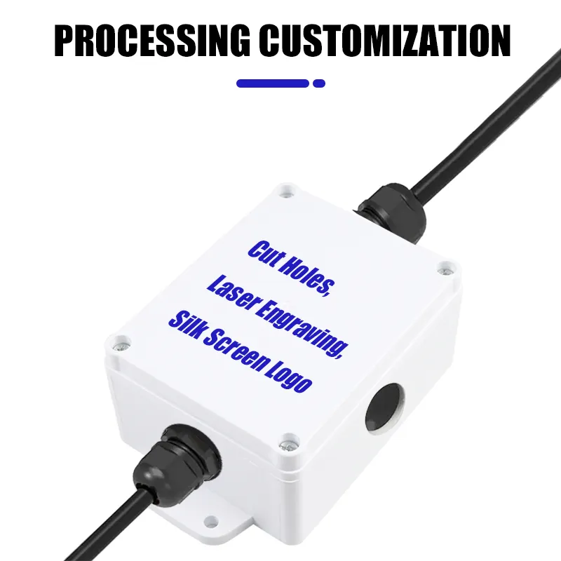 Szomk Custom חשמל מארז חיצוני צומת קיר רכוב PPB פלסטיק חשמלי מתחמים אלקטרוניים IP66 עמיד למים תיבה