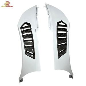 Guardabarros Delantero de Fibra de Carbono Forjado Estilo Vorstein para Lambo Huracan LP580 LP610 EVO, Piezas de Auto 2014-2018 - Product Image 1