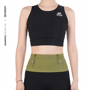 <span class=keywords><strong>AONIJIE</strong></span>-riñonera deportiva W8116 para hombre y mujer, Cangurera ultraligera con soporte para teléfono, personalizada, color negro - Product Image 5