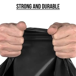 Garbage Sorting Trash Rubbish Bags Commercial Thickened <b>Plastic</b> Refuse Bag Large Flat Mouth Garbage Bag - Product Image 4