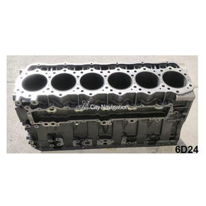 ディーゼルエンジンシリンダーブロックシリンダーヘッドロングブロックモーター6D24三菱用オリジナル - Product Image 1