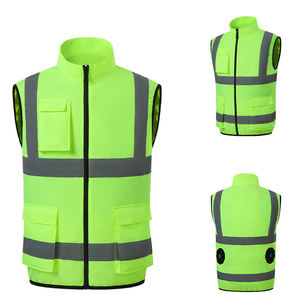 سترة تبريد قابلة للتخصيص مع مروحة فعالة من حيث التكلفة متعددة المستويات قابلة للتعديل ملابس تزويد الهواء في الهواء الطلق - Product Image 4