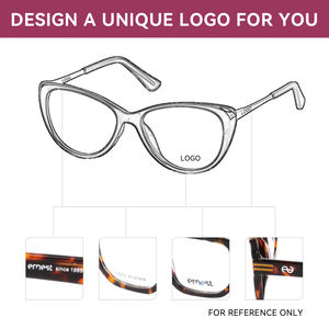 نظارات عين القط عالية الجودة للنساء مريحة أكثر للمرتدي لأول مرة نظارات إطار واضح - Product Image 3