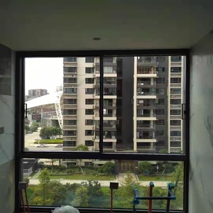 Ventana Corredera de Aluminio con Aislamiento Acústico y Térmico, Ahorro de Energía, para Balcón de Villa, Diseño Personalizado con Doble Acristalamiento <span class=keywords><strong>Anti</strong></span>-<span class=keywords><strong>Ruido</strong></span> - Product Image 2