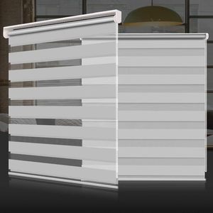 Chất lượng hàng đầu Zebra Rèm của nhãn hiệu hai lớp Zebra Con lăn Rèm Zebra rèm tùy chỉnh kích thước cho trang trí nội thất - Product Image 3