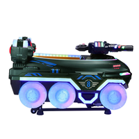 Meilleure vente Écran vidéo MP5 pour enfants Chariot de voiture à bascule électrique Machine de jeu à pièces Kiddie Swing Ride in Mall