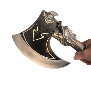 Hache de chasse et de camping manuelle en acier personnalisée, couteau de cuisine de coupe d'os en plein air, hache de <span class=keywords><strong>guerre</strong></span> d'usine chinoise - Product Image 4