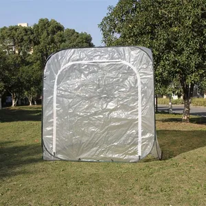 Serre Pop-Up/maison de <span class=keywords><strong>jardin</strong></span>/sonnette en poly avec couvercle d'écran en PVC transparent pour fruits ou légumes - Product Image 1