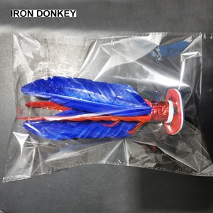 IRONDONKEY extérieur jouet volant plage jouets sport fabriqué en Chine gros plume d'oie chinois <span class=keywords><strong>Jianzi</strong></span> - Product Image 4