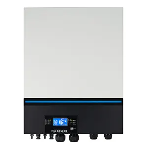 Axpert Max 7.2kw 48V Zonne-energie Omvormer Mppt Lader Met Hoge Pv Ingangsspanning Parallel Wifi Functie 7200W voltronic Hybrid