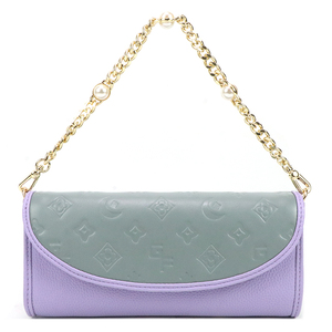 Fashion Women Shoulder Bag PU Leather Flap <b>Purse</b> Color Block <b>Small</b> Crossbody Bag With Chain Handle For Daily Use - Product Image 4