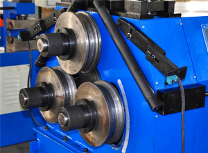 High Power square Tube Steel Pipes <b>Profile</b> Tube Bender Hydraulic 3 Roll Pipe Bending Machine - Product Image 2