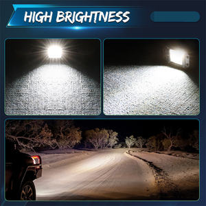 4WD Accessoires 4X4 encastré LED Cube Light 4.7 pouces 84W ambre blanc LED antibrouillard pour tout-terrain - Product Image 4