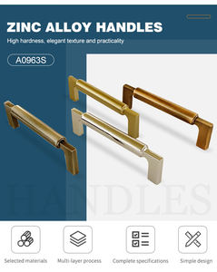 Hot Selling Luxury High Hardness Zinc Alloy Knob Vietnam-Made Hardware <b>Accessories</b> for <b>Bedroom</b> Kitchen Cabinets Indoor Wardrobe - Product Image 2